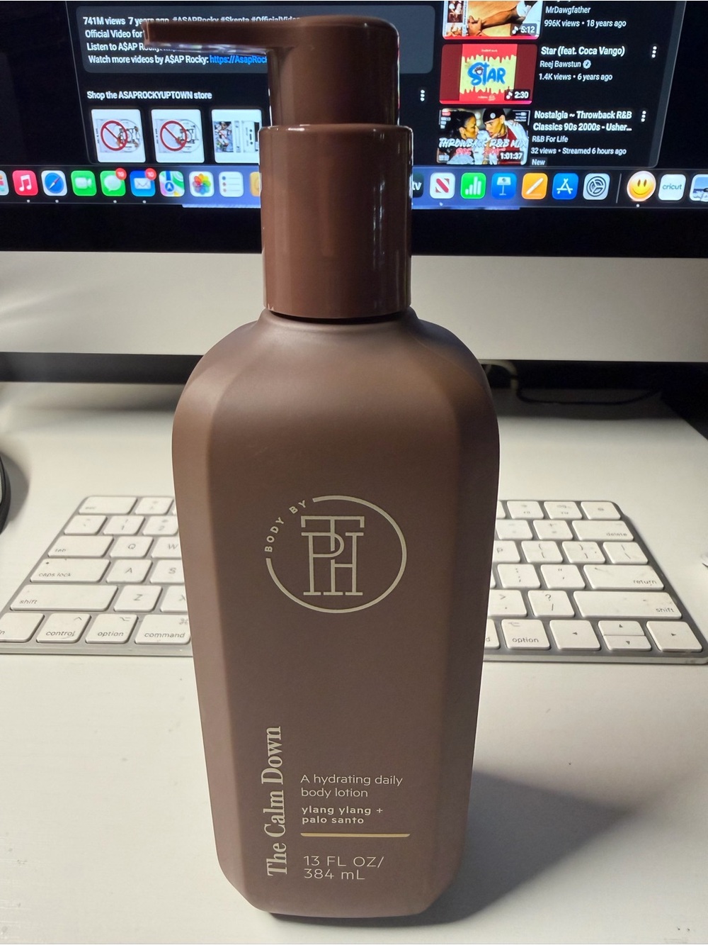 “Body By TPH” The Calm Down Hydrating Daily Body Lotion.